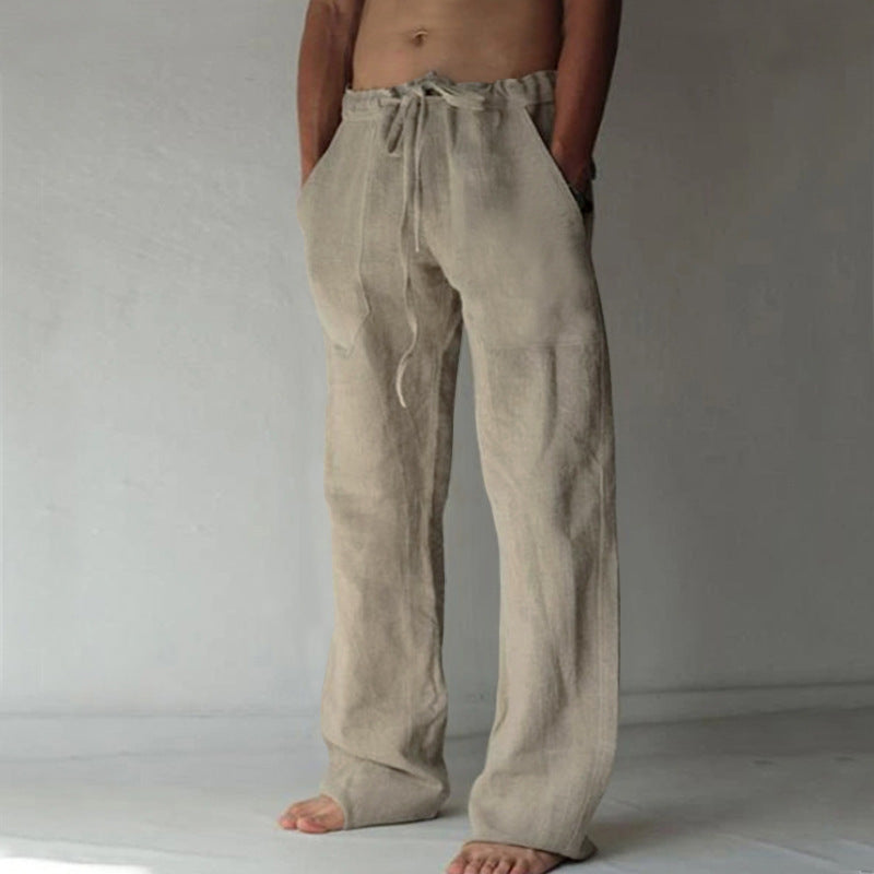 Herren Freizeithose im Japanischen Stil – Locker, Atmungsaktiv &amp; Modern für Alltag und Urlaub