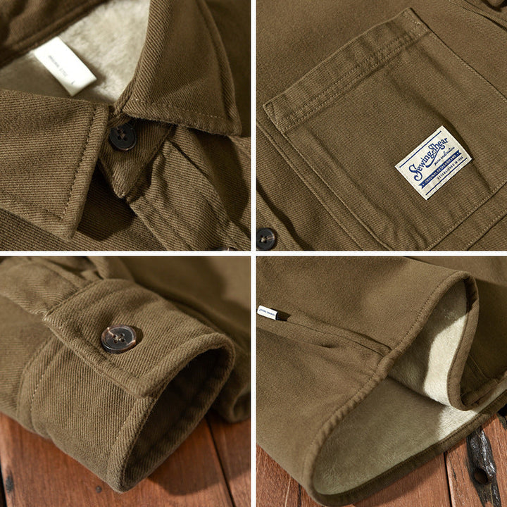 Niklas | Cargo-Fleece-Überhemd