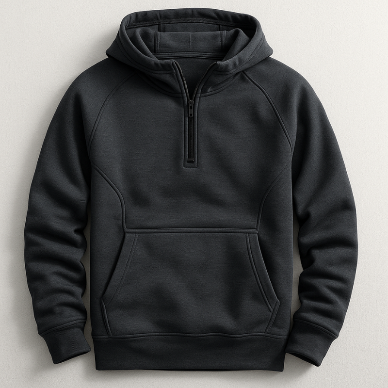 Moderner Zip-Hoodie für Herren