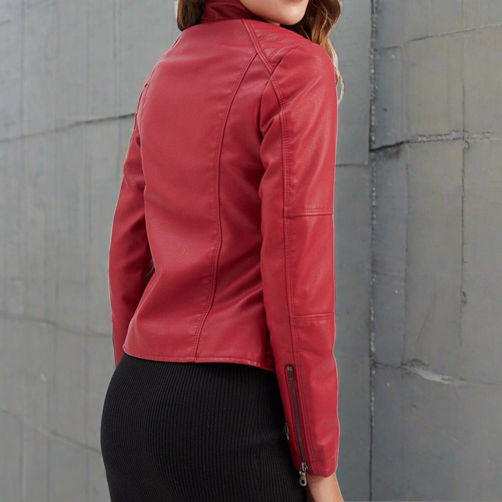 Damen-Lederjacke – Diana