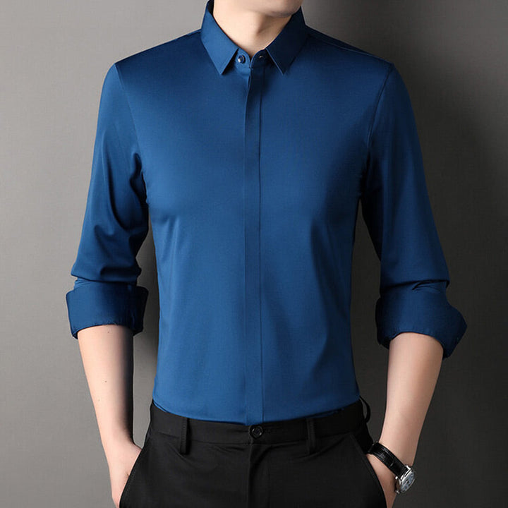 Yves | Elastisches, knitterfreies Herrenhemd