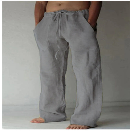 Herren Freizeithose im Japanischen Stil – Locker, Atmungsaktiv &amp; Modern für Alltag und Urlaub