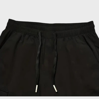 Herren Cargo Jogginghose – Lila Streetwear-Hose mit Reißverschlusstaschen &amp; Bündchen