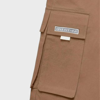 Herren Cargo Jogginghose – Lila Streetwear-Hose mit Reißverschlusstaschen &amp; Bündchen