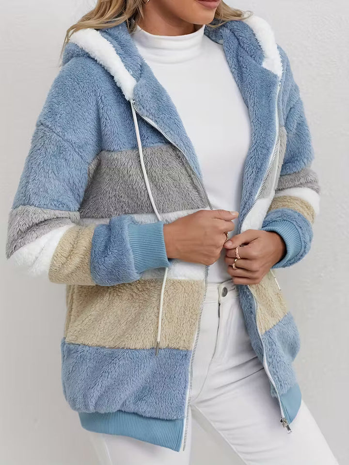 Flauschige Fleecejacke für Damen