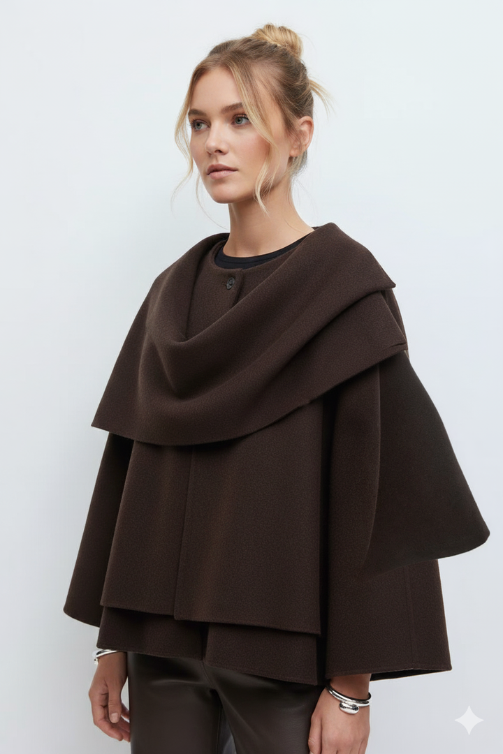 Oversize-Strickmantel für Damen
