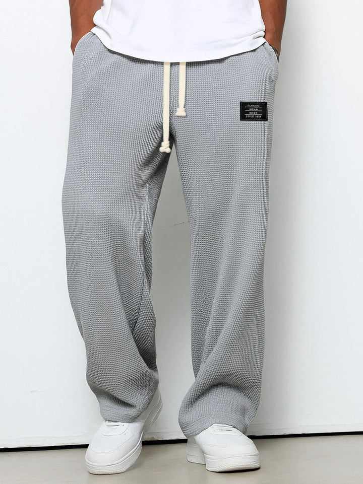 Lässige Herren-Freizeithose mit verstellbarem Bund