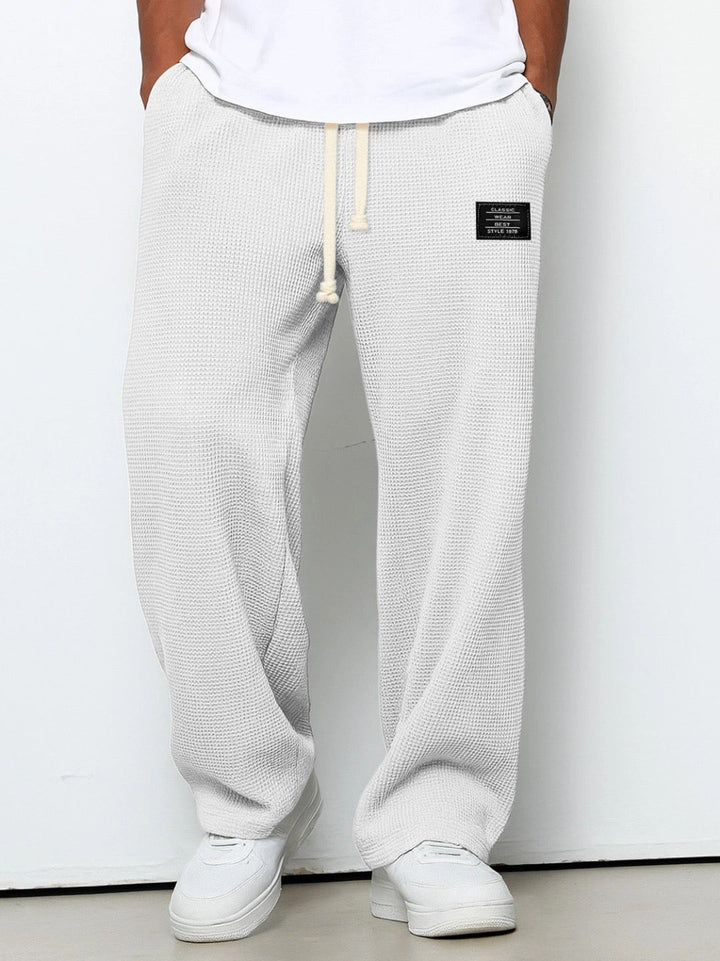 Lässige Herren-Freizeithose mit verstellbarem Bund
