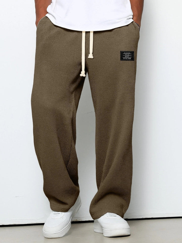 Lässige Herren-Freizeithose mit verstellbarem Bund