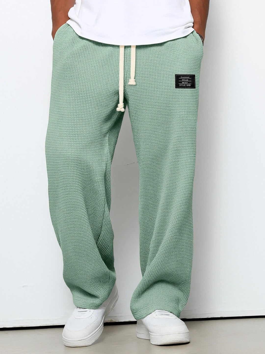 Lässige Herren-Freizeithose mit verstellbarem Bund
