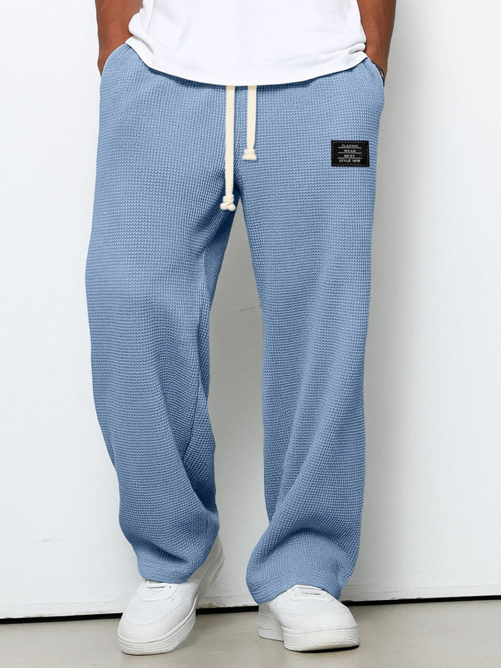 Lässige Herren-Freizeithose mit verstellbarem Bund