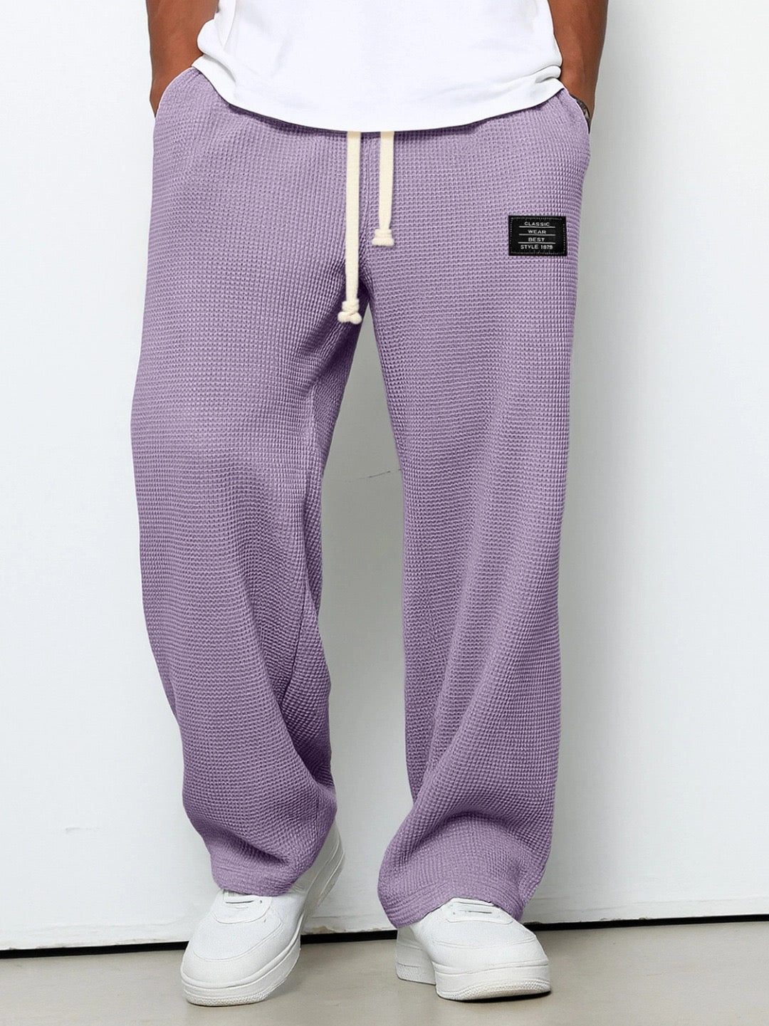 Lässige Herren-Freizeithose mit verstellbarem Bund
