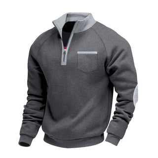 Herren-Fleece-Half-Zip-Pullover