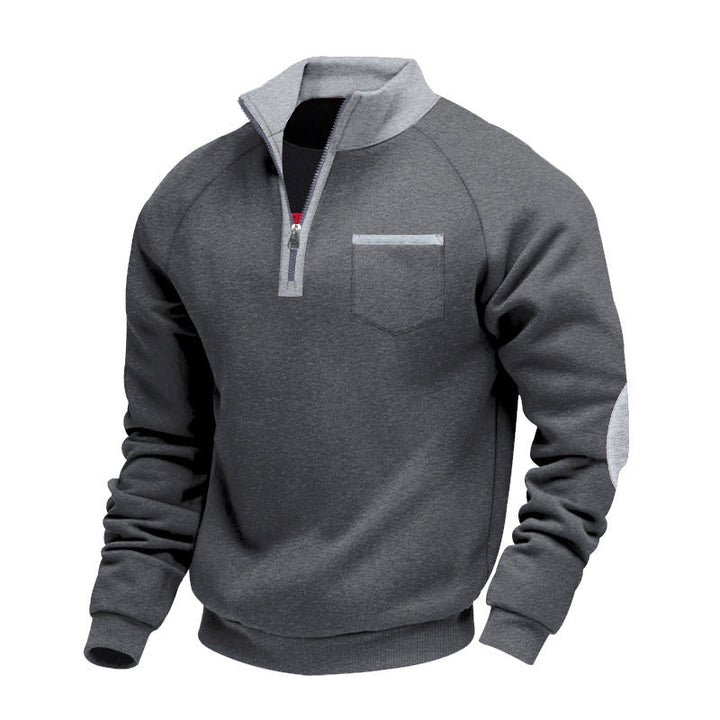 Herren-Fleece-Half-Zip-Pullover