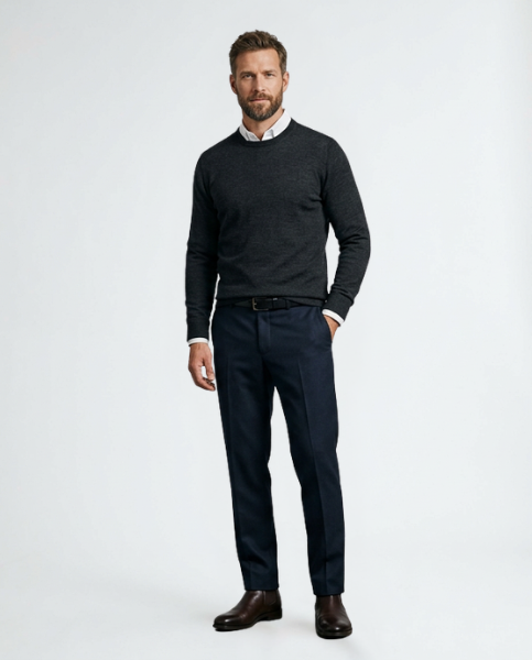 Der perfekte Rundhals-Pullover (1 kaufen, 1 GRATIS dazu)