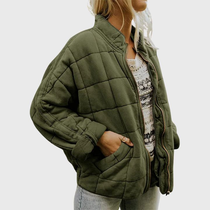 Gesteppte Oversize-Übergangsjacke (1 kaufen, 1 GRATIS dazu)