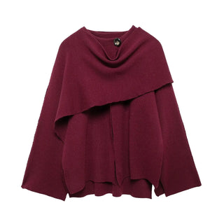 Oversize-Strickmantel für Damen