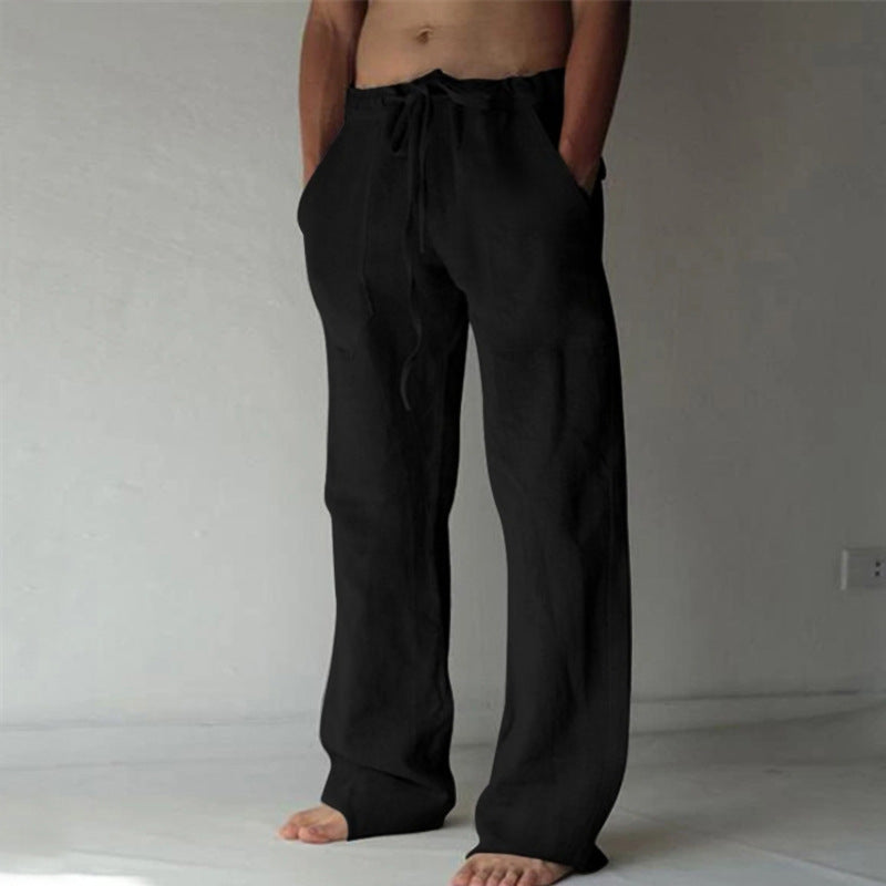 Herren Freizeithose im Japanischen Stil – Locker, Atmungsaktiv &amp; Modern für Alltag und Urlaub