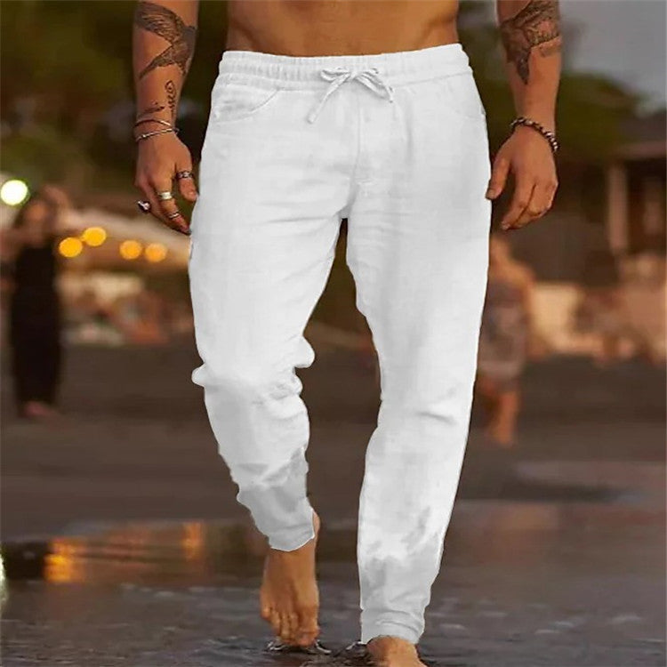 Lässige Herren Strandhose aus Baumwolle (1 kaufen, 1 GRATIS dazu)