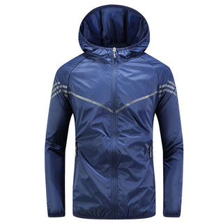 Wetterfeste Herrenjacke mit Kapuze