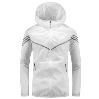 Wetterfeste Herrenjacke mit Kapuze