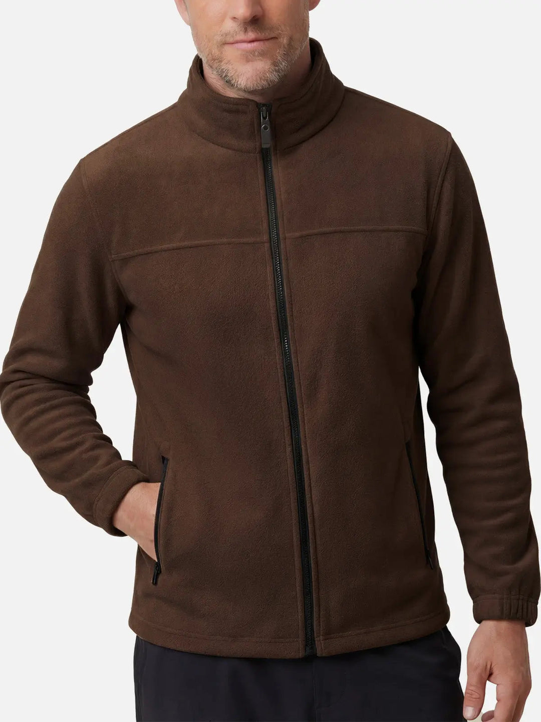Klassische Fleecejacke für Herren (1 kaufen, 1 GRATIS dazu)