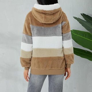 Flauschige Fleecejacke für Damen