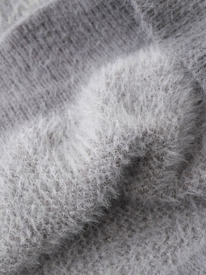 Fuzzy-Mohairpullover