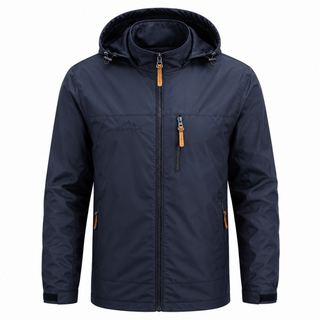 Wetterfeste Herrenjacke mit Kapuze