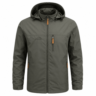 Wetterfeste Herrenjacke mit Kapuze
