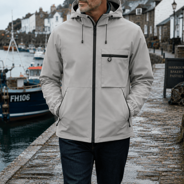 Wetterfeste Outdoorjacke für Herren