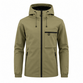 Wetterfeste Outdoorjacke für Herren