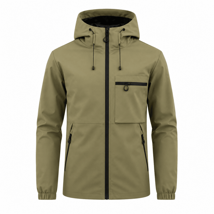 Wetterfeste Outdoorjacke für Herren