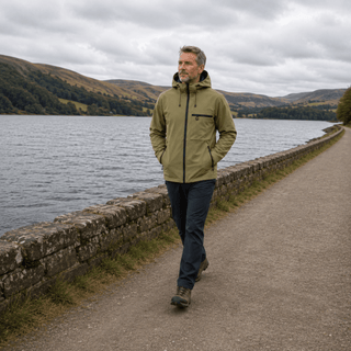 Wetterfeste Outdoorjacke für Herren