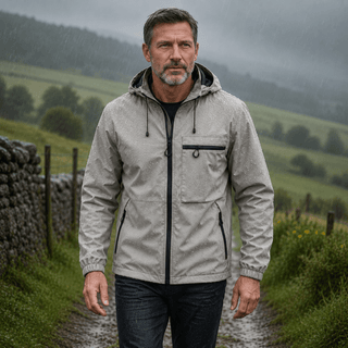 Wetterfeste Outdoorjacke für Herren