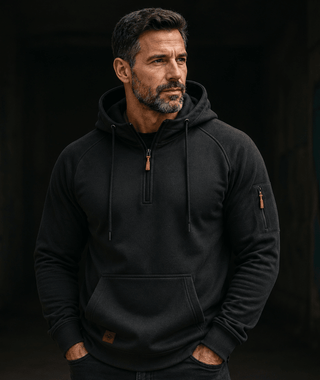 Gefütterte Yukon-Sweatjacke für Herren (1 kaufen, 1 GRATIS dazu)