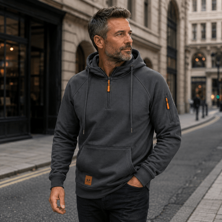 Gefütterte Yukon-Sweatjacke für Herren (1 kaufen, 1 GRATIS dazu)
