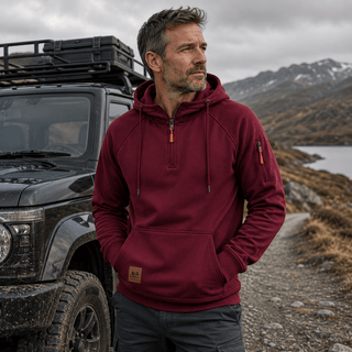 Gefütterte Yukon-Sweatjacke für Herren (1 kaufen, 1 GRATIS dazu)