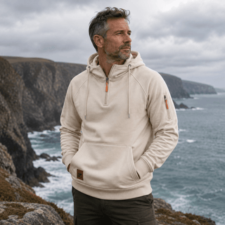 Gefütterte Yukon-Sweatjacke für Herren (1 kaufen, 1 GRATIS dazu)