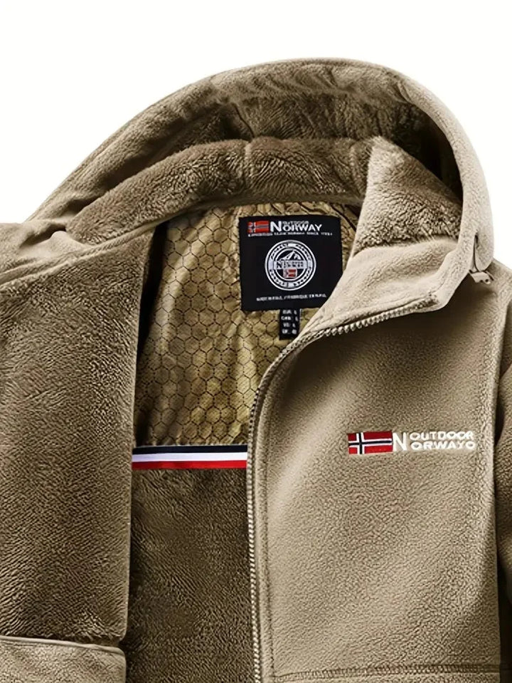 Warme Fleecejacke für Herren