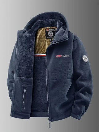 Warme Fleecejacke für Herren