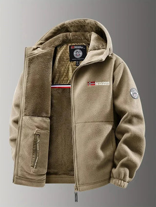 Warme Fleecejacke für Herren