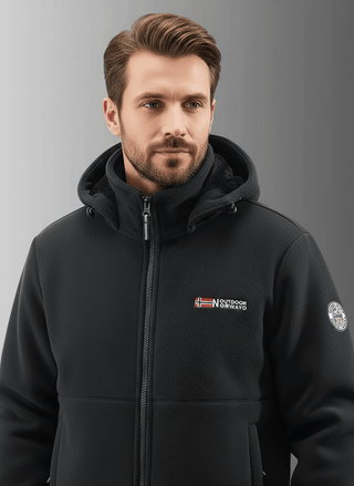 Warme Fleecejacke für Herren
