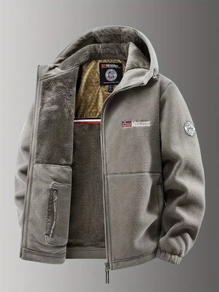 Warme Fleecejacke für Herren