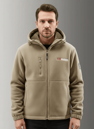 Warme Fleecejacke für Herren