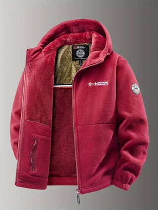 Warme Fleecejacke für Herren