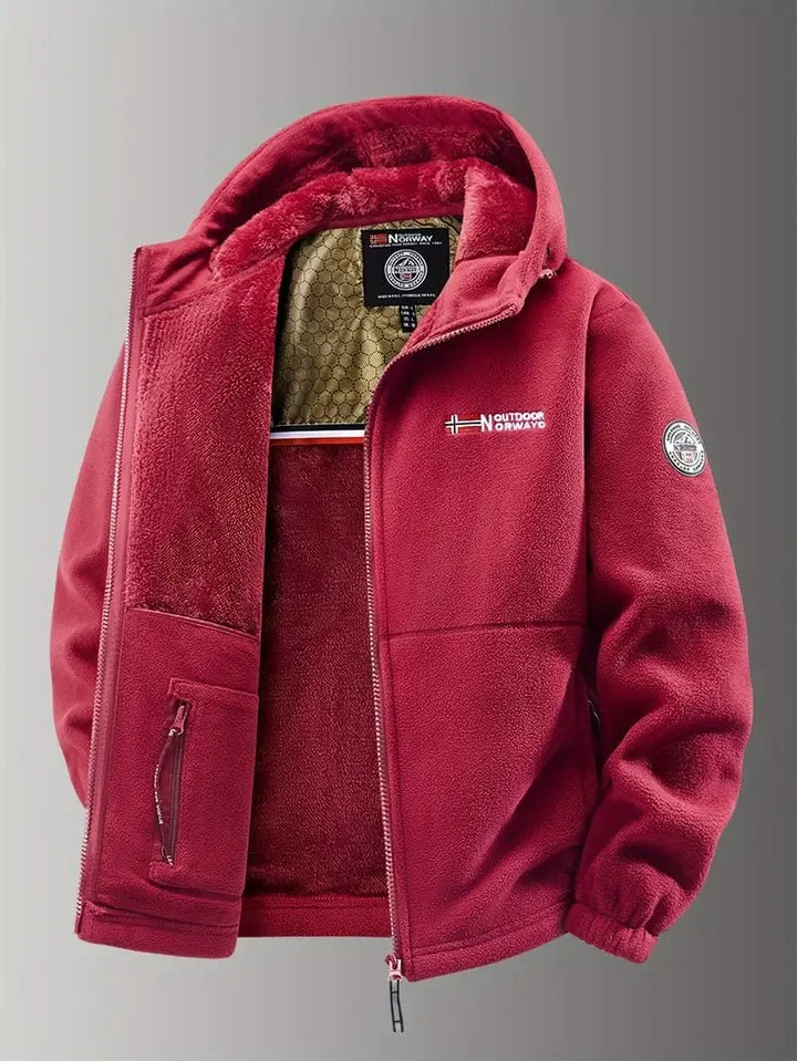 Warme Fleecejacke für Herren