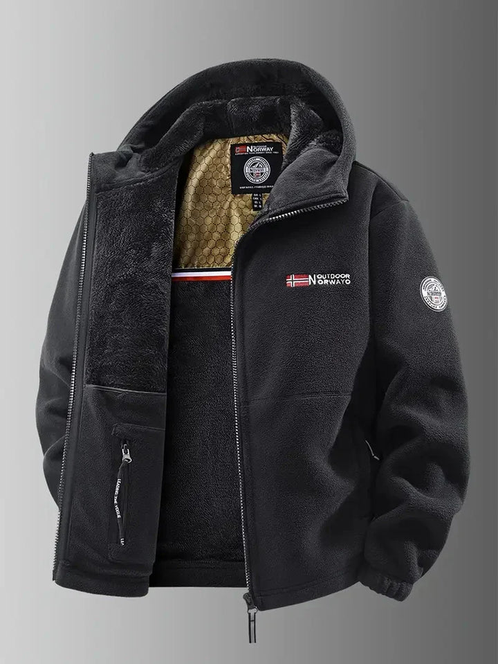 Warme Fleecejacke für Herren