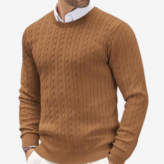 Klassischer Zopfmuster-Pullover (1 kaufen, 1 GRATIS dazu)