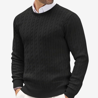 Klassischer Zopfmuster-Pullover (1 kaufen, 1 GRATIS dazu)